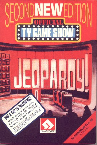 Jeopardy 2nd Edition box art for Commodore 64